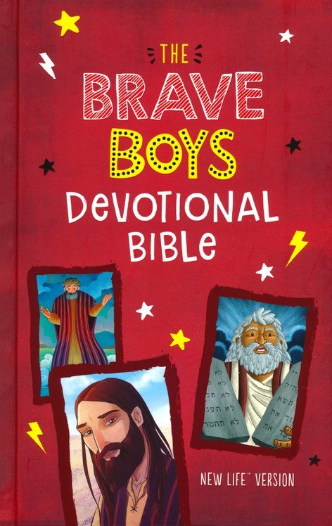 NLV THE BRAVE BOYS DEVOTIONAL BIBLE: New Life Version Hardcover