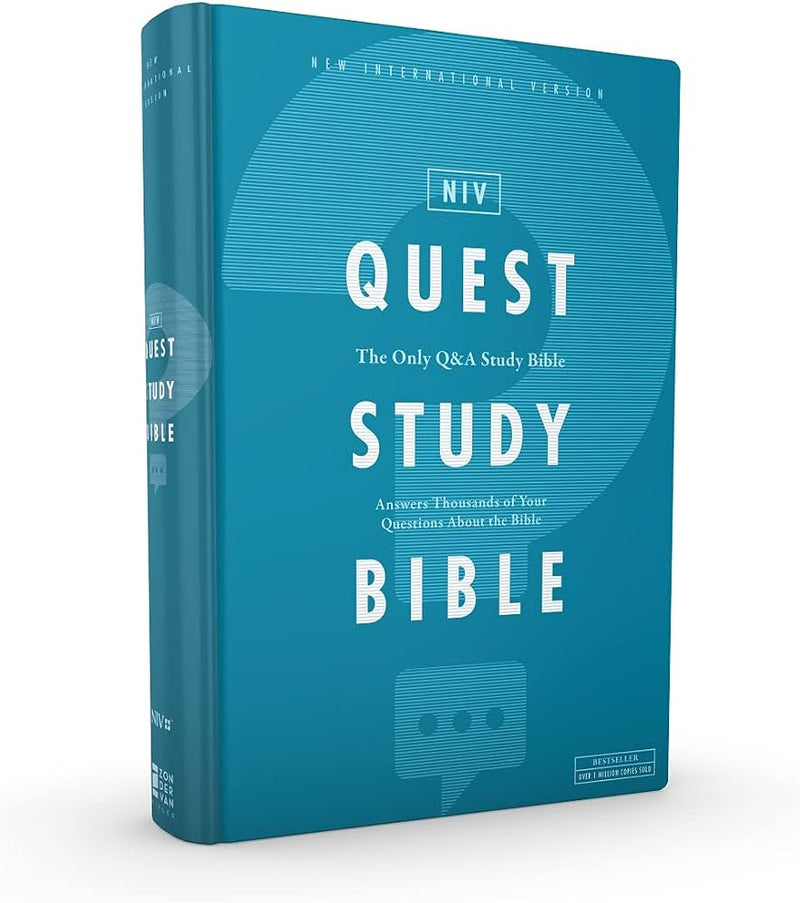 NIV, Quest Study Bible, Hardcover