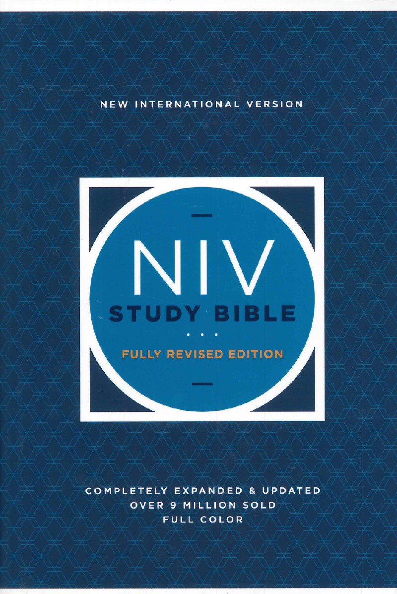 NIV STUDY BIBLE, Fully Revised Edition, Comfort Print, hardcover (red letter)
