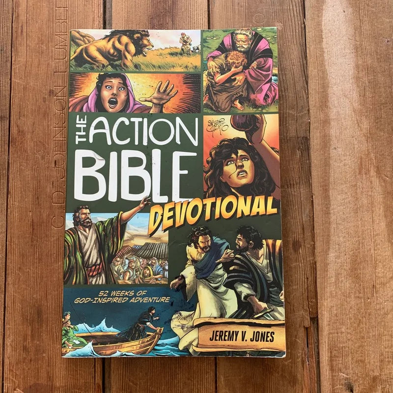 The Action Bible Devotional : 52 Weeks of God-Inspired Adventure
