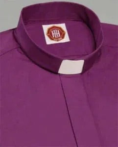 Copy of Clerical Shirt- Bishop Purple