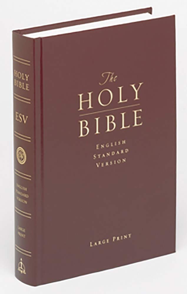 ESV PEW BIBLE, LARGE PRINT HC