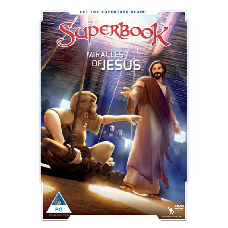 DVD SUPERBOOK- MIRACLES OF JESUS