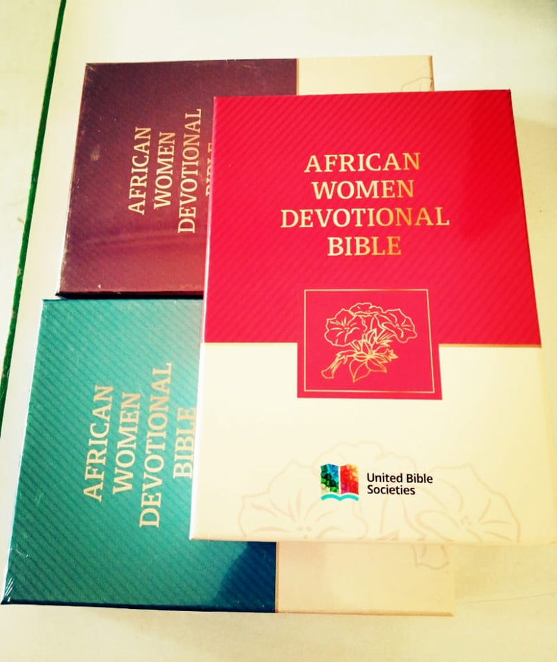 ESV AFRICAN WOMEN DEVOTIONAL BIBLE- GENUINE LEATHER