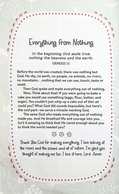 New Life Version (NLV) THE COURAGEOUS GIRLS DEVOTIONAL BIBLE: Hardcover