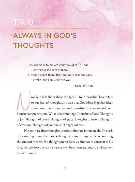 FIERCELY LOVED: GOD'S WILD THOUGHTS ABOUT YOU