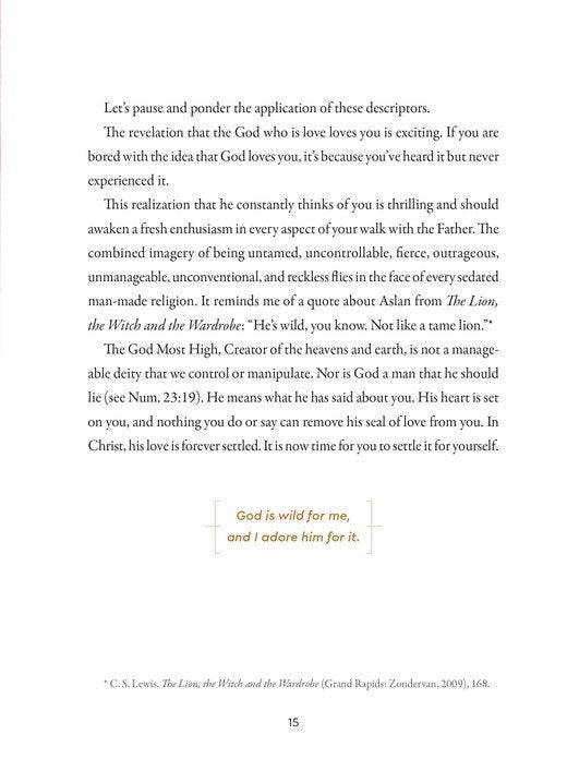 FIERCELY LOVED: GOD'S WILD THOUGHTS ABOUT YOU