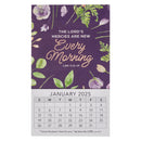 MINI MAGNETIC CALENDAR 2025 - New Mercies Every Morning Lamentations 3:2-23