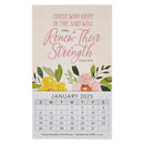 MINI MAGNETIC CALENDAR 2025 - Renew Their Strength