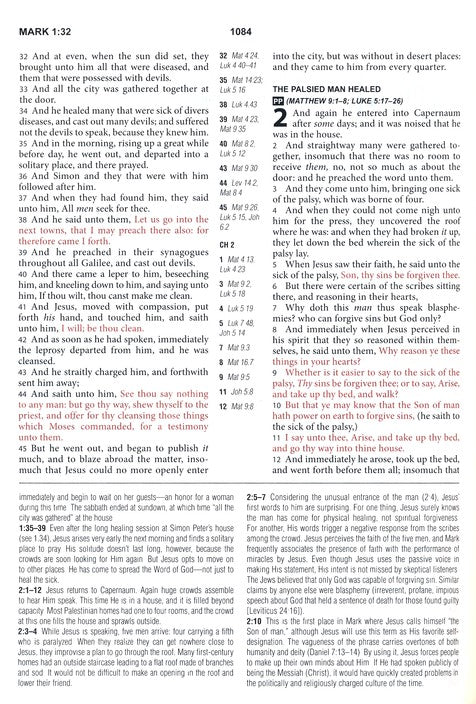 THE KJV CROSS REFERENCE STUDY BIBLE - IMITATION LEATHER, INDEXED (MASCULINE)