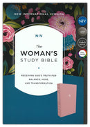 NIV WOMAN'S STUDY BIBLE, Comfort Print--cloth over board, pink