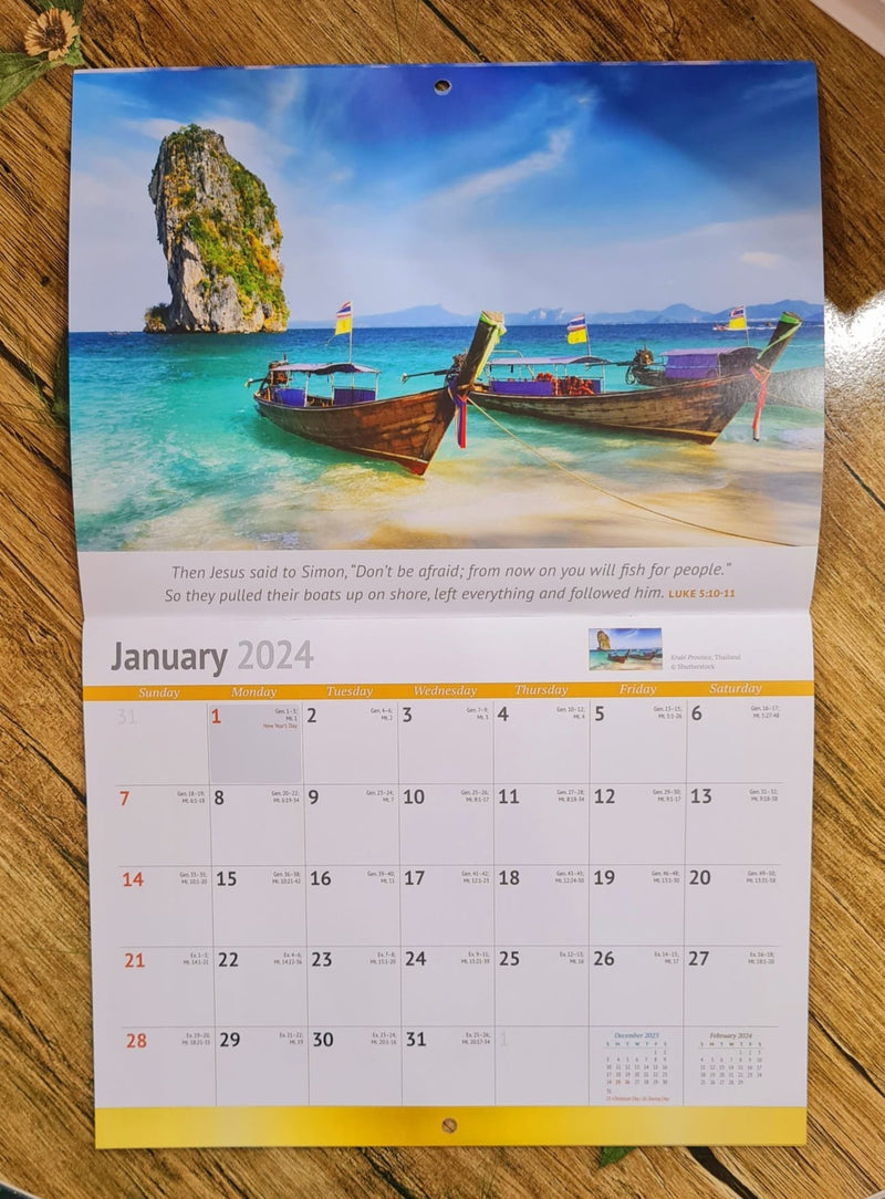 Our Daily Bread 2025 Inspirational Wall Calendar