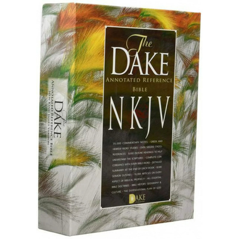 NKJV Dake Bible, Bonded Leather Black