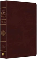 KJV STUDY BIBLE, BONDED LEATHER, BURGUNDY, INDEXED
