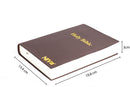 NIV STANDARD VINYL FLEXICOVER BROWN 7.8 x 5.4 Inch
