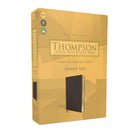 KJV, Thompson Chain-Reference Bible, Genuine Leather, Black, Red Letter, Comfort Print