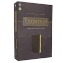 NASB, Thompson Chain-Reference Bible, Bonded Leather, Black, Red Letter, 1977 Text