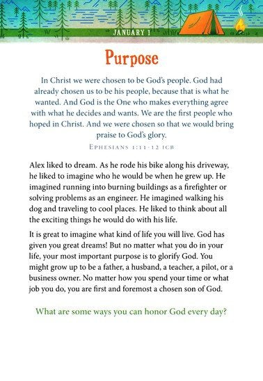 A Daily Word for Boys: A 365-day Devotional