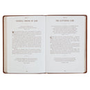 Walking with God Devotional - Brown Faux Leather