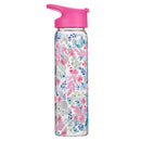 Be Strong And Let Your Heart Take Courage Glass Water Bottle - Psalm 31:24