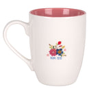 Mug Be Joyful in Hope Pink Interior Ceramic