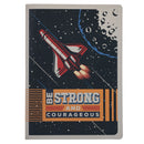 Notebook: Strong And Courageous