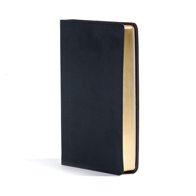 CSB Ultrathin Reference Bible, Black LeatherTouch