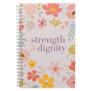 Strength and Dignity Wirebound Notebook