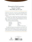The Bible Promise Book KJV Bible [Hickory Diamond] Leather