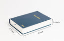 NIV MINI COMPACT VINYL SOFTCOVER BLUE BIBLE (6 x 4.3 Inch Pocket size)