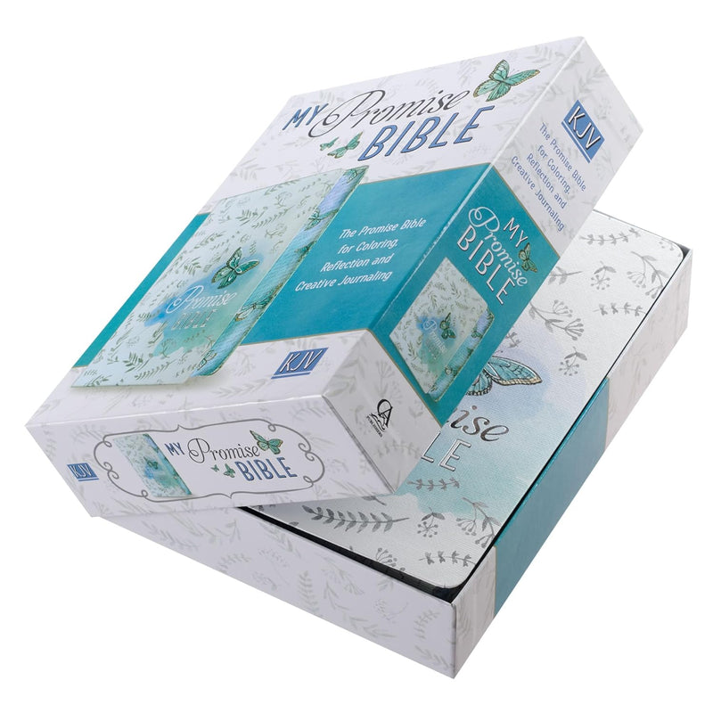 KJV My Promise Bible, White with butterfly