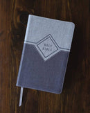 NIV, Premium Gift Bible, Leathersoft, Black/Gray, Red Letter, Comfort Print