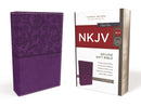NKJV, Deluxe Gift Bible, Leathersoft, Purple