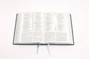 NKJV Holman Study Bible:  Dark Teal LeatherTouch