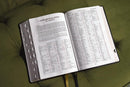KJV, Thompson Chain-Reference Bible, Genuine Leather, Black, Red Letter, Comfort Print