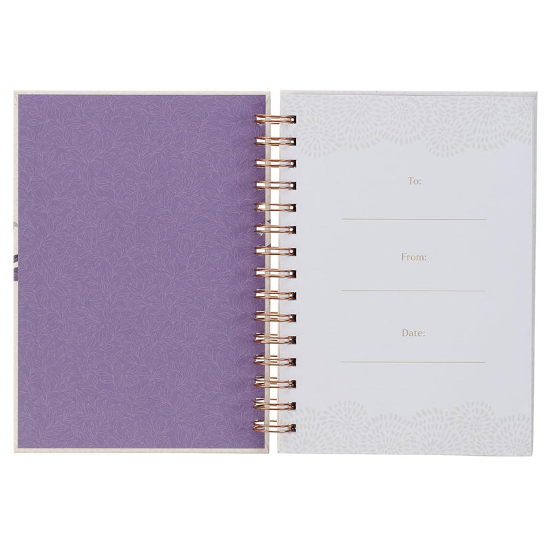 Love is Kind Coral Poppy Wirebound Journal
