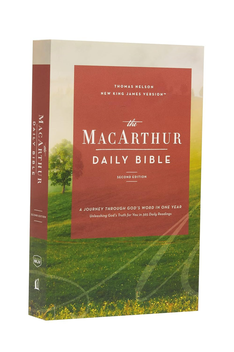 NKJV MacArthur Daily Bible 2nd Edition, Hardcover