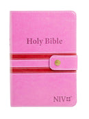 NIV STD PINK PRESS BUTTON DUOTONE