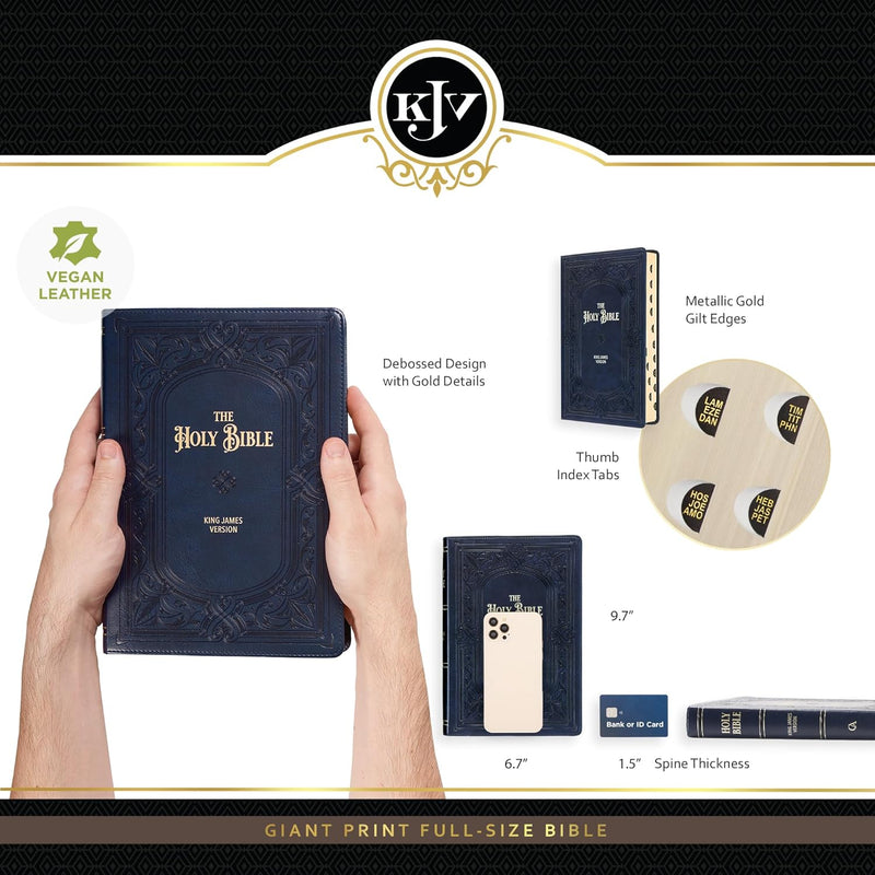 KJV Holy Bible, Giant Print