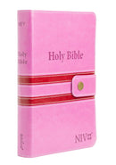 NIV STD PINK PRESS BUTTON DUOTONE