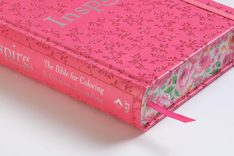 Inspire Bible NLT, Filament-Enabled Edition (Hardcover LeatherLike, Pink) : The Bible for Coloring & Creative Journaling (Hardcover)