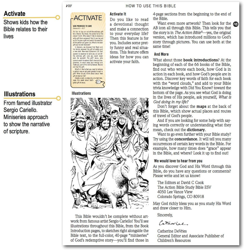ESV - Action Bible Study Bible H.C