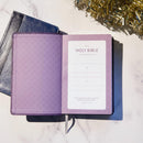 NKJV, Deluxe Gift Bible, Leathersoft, Purple