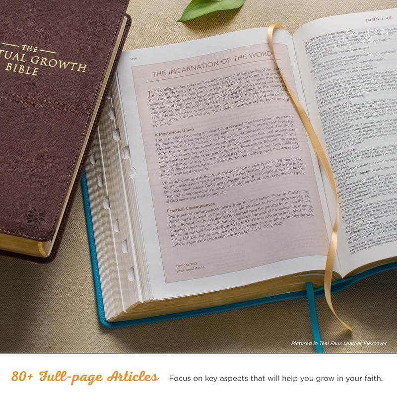 NLT Spiritual Growth Study Bible