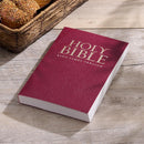 KJV Holy Bible, Gift and Award Bible - Softcover,  Burgundy
