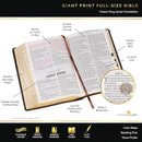 KJV Holy Bible, Giant Print with thumb index