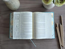 Inspire Bible NLT, Filament Enabled (Hardcover LeatherLike, Aquamarine): The Bible for Coloring & Creative Journaling
