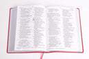 CSB Super Giant Print Reference Bible, Pink Leather