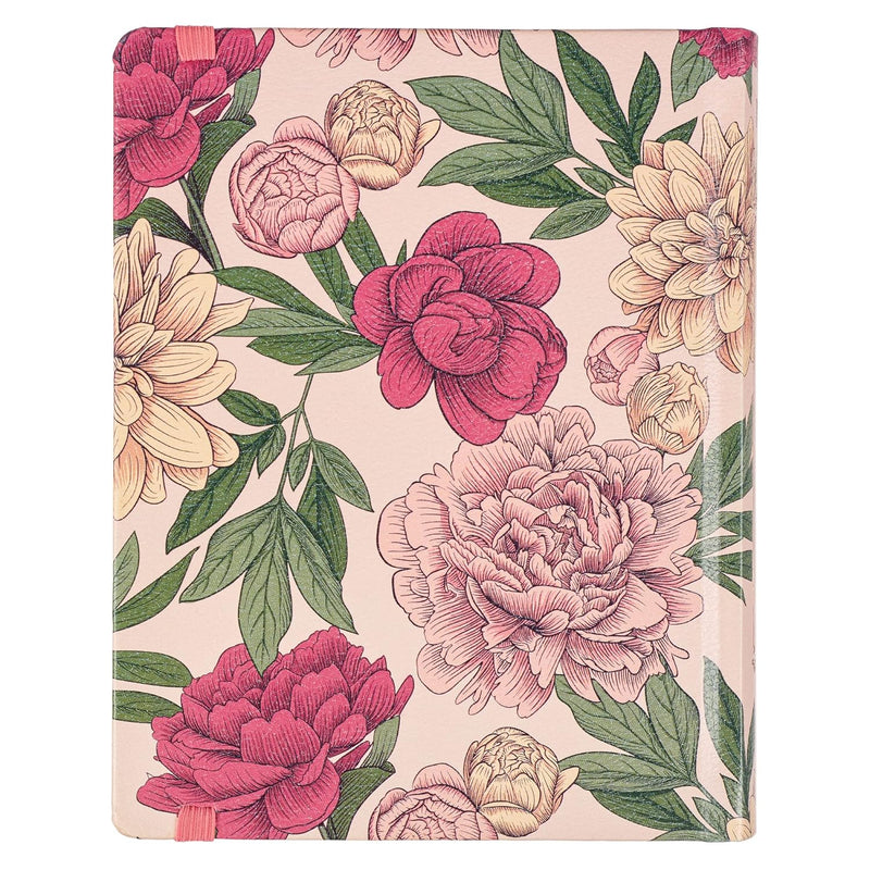 KJV Holy Bible, My Creative Bible, Faux Leather Hardcover Ribbon Marker, King James Version, Pink Printed Floral (KJV Creative Editions)