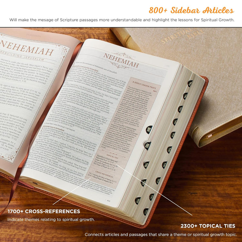 NLT Spiritual Growth Study Bible